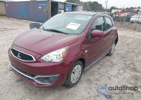 2017 Mitsubishi Mirage Es z USA, uszkodzony, nr VIN ML32A3HJ3HH020201